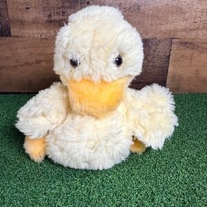 1979 Dakin Pillow Pets Yellow DUCK Duckling 7" Plush Vintage Stuffed Toy